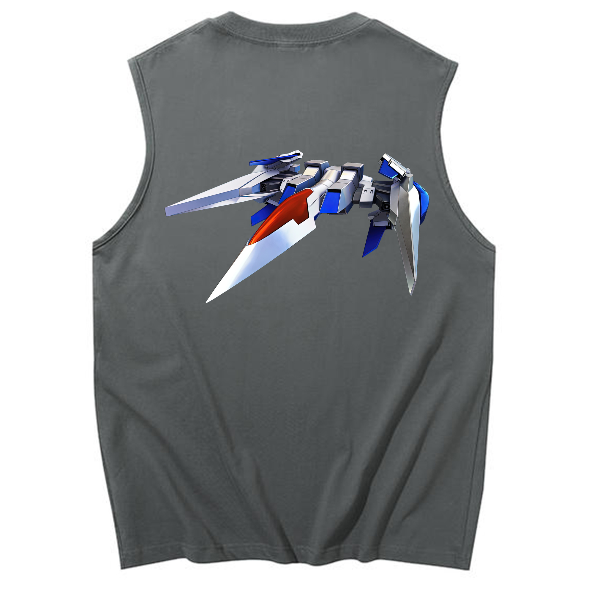 （画像用） 機動戦士ガンダム Mobile Suit Gundam コットン100％タンクトップ（背面プリント）